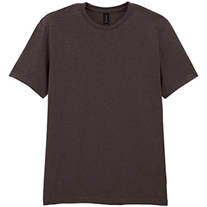 Gildan Softstyle GD001 Dark Chocolate T-Shirt 3XL