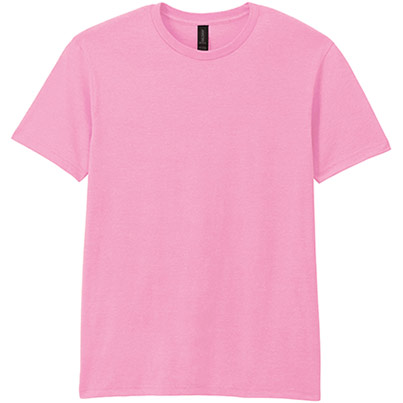 Gildan Softstyle GD001 Fan Candy Pink T-Shirt