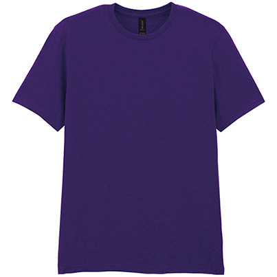 Gildan Softstyle GD001 Fan Dark Purple T-Shirt