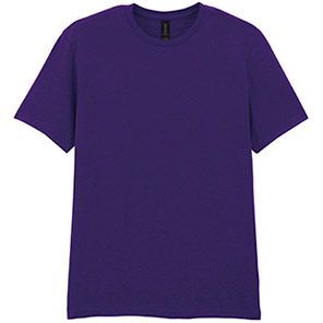 Gildan Softstyle GD001 Fan Dark Purple T-Shirt 3XL