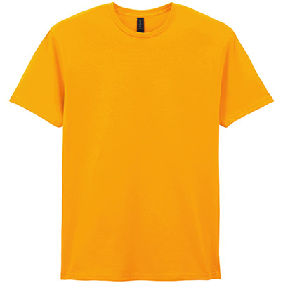 Gildan Softstyle GD001 Gold T-Shirt