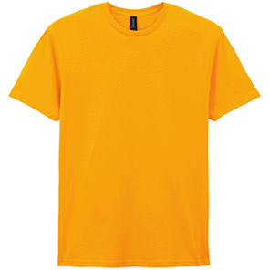 Gildan Softstyle GD001 Gold T-Shirt 3XL