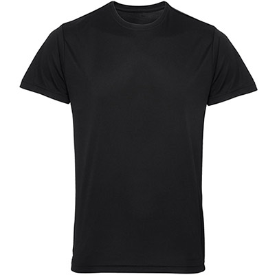 TriDri Performance TR010 Men’s Black T-Shirt