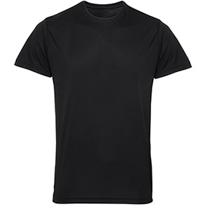 TriDri Performance TR010 Men’s Black T-Shirt 6XL