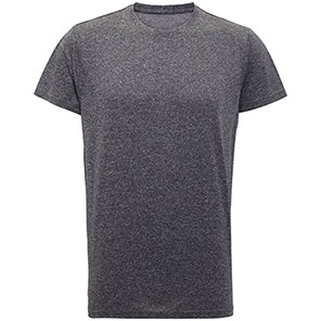 TriDri TR010 Mens Performance T-Shirt Black Melange 3XL
