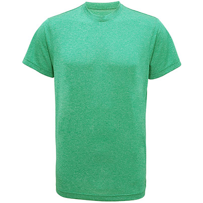 TriDri Performance TR010 Men’s Green Melange T-Shirt