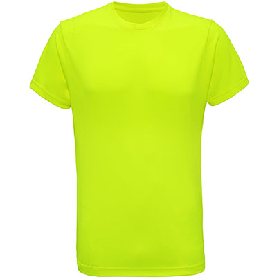 TriDri Performance TR010 Men’s Lightning Yellow T-Shirt