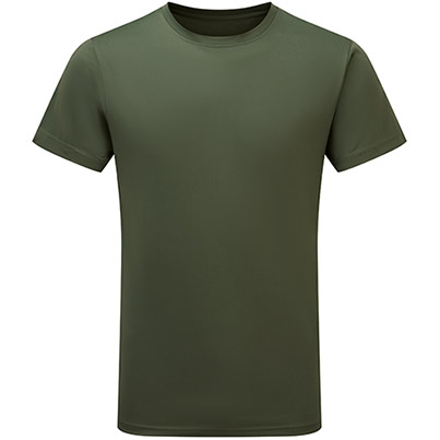 TriDri Performance TR010 Men’s Moss Green T-Shirt
