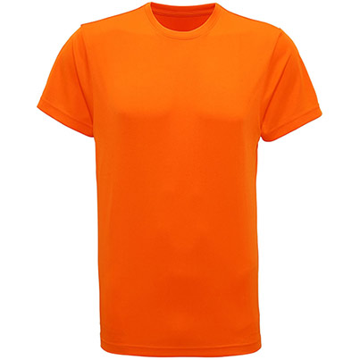 TriDri Performance TR010 Men’s Orange T-Shirt