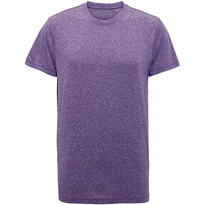 TriDri Performance TR010 Men’s Purple Melange T-Shirt