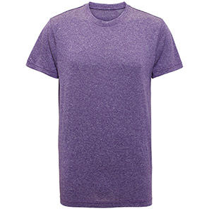 TriDri Performance TR010 Men’s Purple Melange T-Shirt 3XL