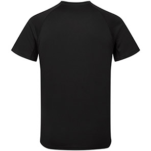 TriDri TR011 Men’s Black Panelled Tech T-Shirt