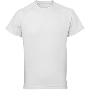 TriDri TR011 Men’s White Panelled Tech T-Shirt 3XL