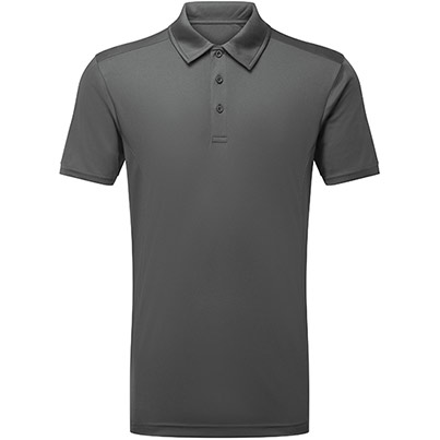 TriDri TR012 Men’s Charcoal Panelled Polo Shirt