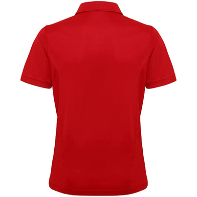 TriDri TR012 Men’s Fire Red Panelled Polo Shirt