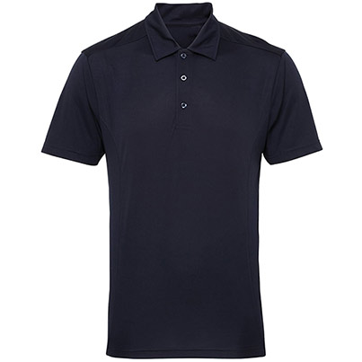 TriDri TR012 Men’s French Navy Panelled Polo Shirt
