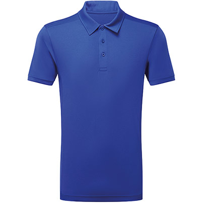 TriDri TR012 Men’s Royal Blue Panelled Polo Shirt
