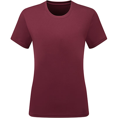 TriDri Performance TR020 Women’s Burgundy T-Shirt