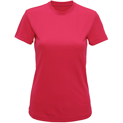 TriDri Performance TR020 Women’s Hot Pink T-Shirt