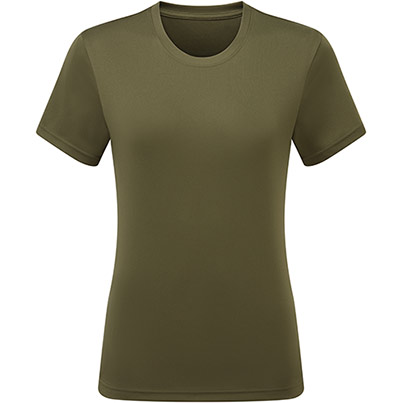 TriDri Performance TR020 Women’s Olive T-Shirt