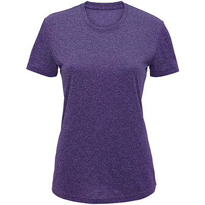 TriDri Performance TR020 Women’s Purple Melange T-Shirt