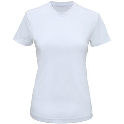 TriDri Performance TR020 Women’s White T-Shirt