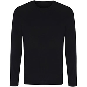 TriDri Performance TR050 Men’s Black Long-Sleeve T-Shirt 3XL