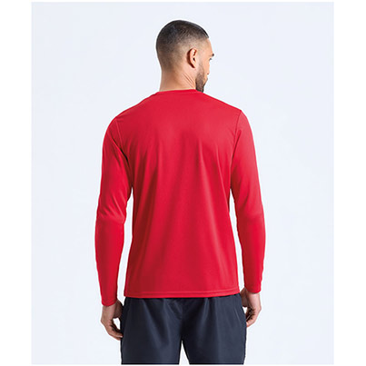 TriDri Performance TR050 Men’s Fire Red Long-Sleeve T-Shirt
