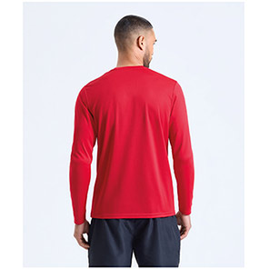 TriDri Performance TR050 Men’s Fire Red Long-Sleeve T-Shirt