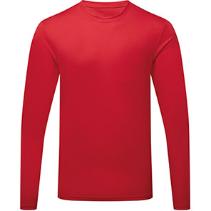 TriDri Performance TR050 Men’s Fire Red Long-Sleeve T-Shirt 3XL