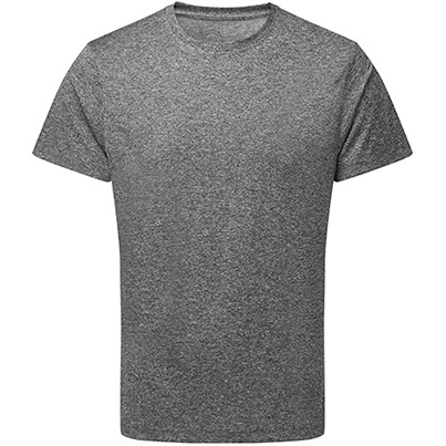 TriDri Performance TR501 Men’s Black Melange Recycled T-Shirt