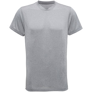 TriDri Performance TR501 Men’s Silver Melange Recycled T-Shirt 3XL