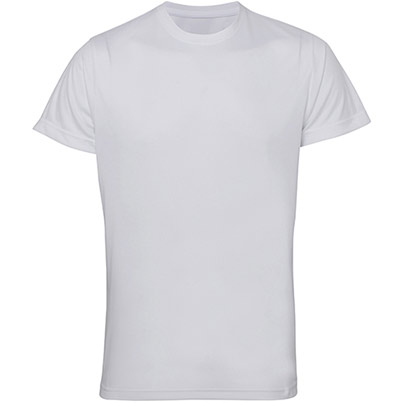 TriDri Performance TR501 Men’s White Recycled T-Shirt
