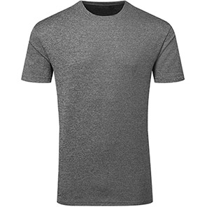 TriDri Ion-Charge TR503 Black Melange Textured T-Shirt 5XL