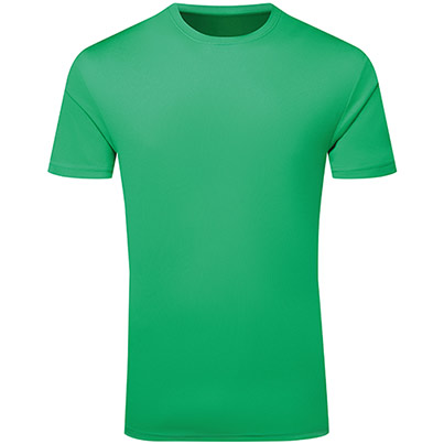 TriDri Ion-Charge TR503 Bright Kelly Green Textured T-Shirt