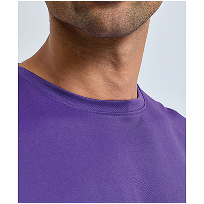 TriDri Ion-Charge TR503 Bright Purple Textured T-Shirt