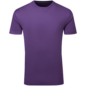 TriDri Ion-Charge TR503 Bright Purple Textured T-Shirt 5XL