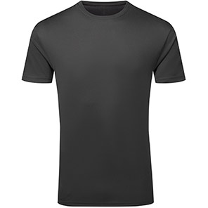 TriDri TR503 Ion-Charge Recycled Textured T-Shirt Charcoal 5XL