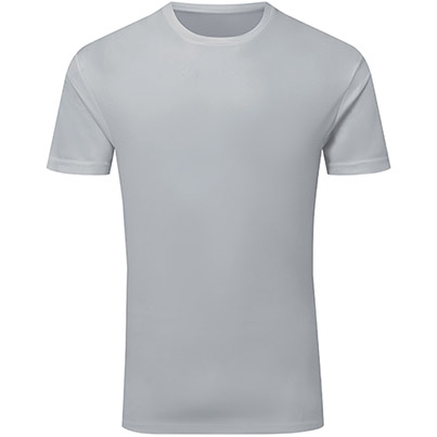 TriDri Ion-Charge TR503 Cool Grey Textured T-Shirt