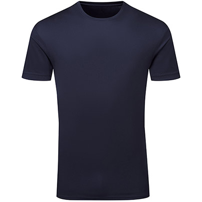 TriDri Ion-Charge TR503 French Navy Textured T-Shirt