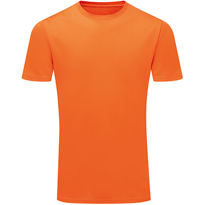 TriDri Ion-Charge TR503 Orange Textured T-Shirt