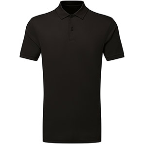 TriDri Ion-Charge TR505 Black Panelled Polo Shirt 5XL