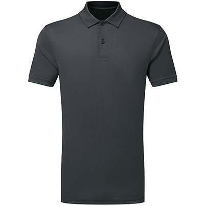TriDri Ion-Charge TR505 Charcoal Panelled Polo Shirt