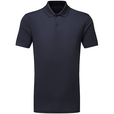 TriDri Ion-Charge TR505 French Navy Panelled Polo Shirt