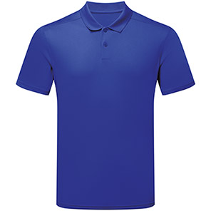 TriDri Ion-Charge TR505 Royal Blue Panelled Polo Shirt 5XL