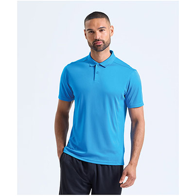 TriDri Ion-Charge TR505 Sapphire Panelled Polo Shirt