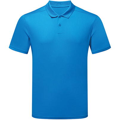 TriDri Ion-Charge TR505 Sapphire Panelled Polo Shirt