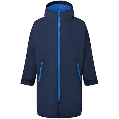TriDri TR800 Navy/Sapphire All-Seasons Waterproof Changing Robe