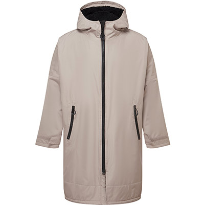 TriDri TR800 Stone/Black All-Seasons Waterproof Changing Robe