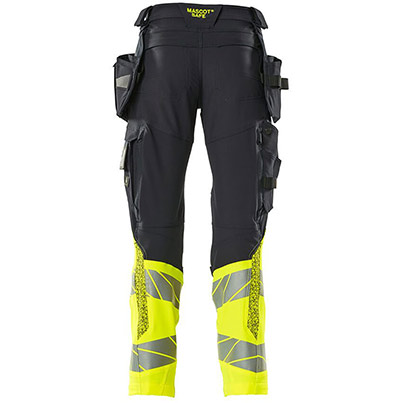 MASCOT ACCELERATE SAFE 19131 Hi-Vis Trousers with Holster Pockets